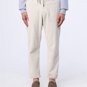 Eleventy Cream Kids Pants